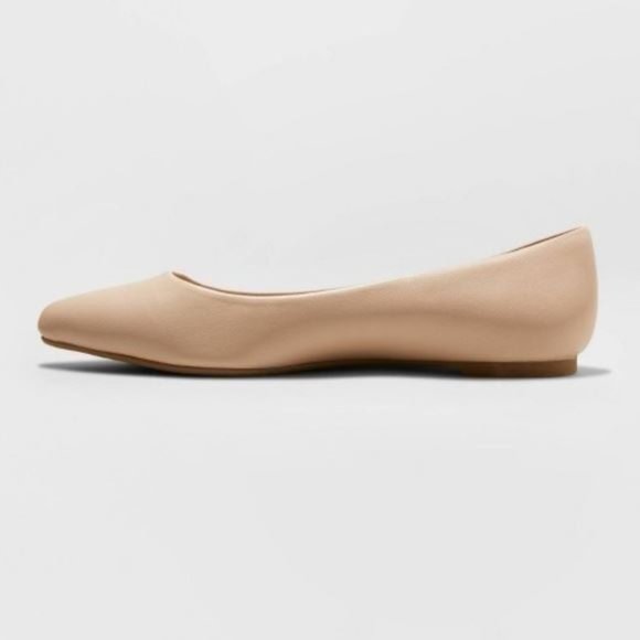 Women's Kora Microsuede Pointed Toe Ballet Flats - Picture 3 of 5